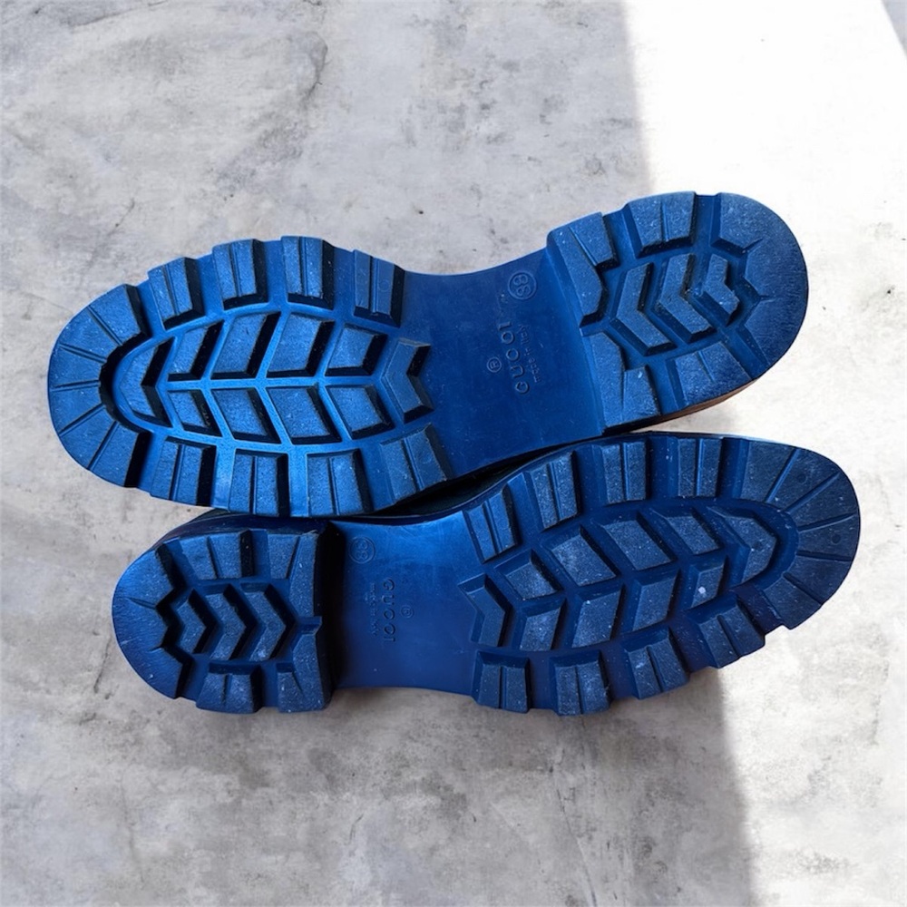 Authentic Gucci Monogram Rain Boots - image 5